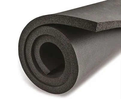 Closed-cell foam often observed for wrapping compressors. Not recommended.