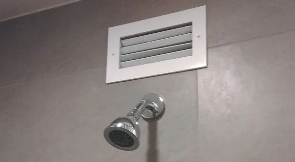 Shared exhaust openings in demising wall within guestrooms allowed for ease of noise transfer and perception of activities
