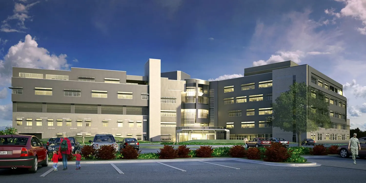 Brian D. Allgood Army Hospital, Pyeongtaek, South Korea, view 1